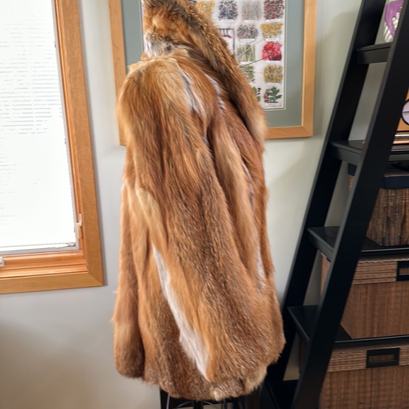 Genuine Natural Red Fox Fur Jacket - NWT - Picture 8 of 17